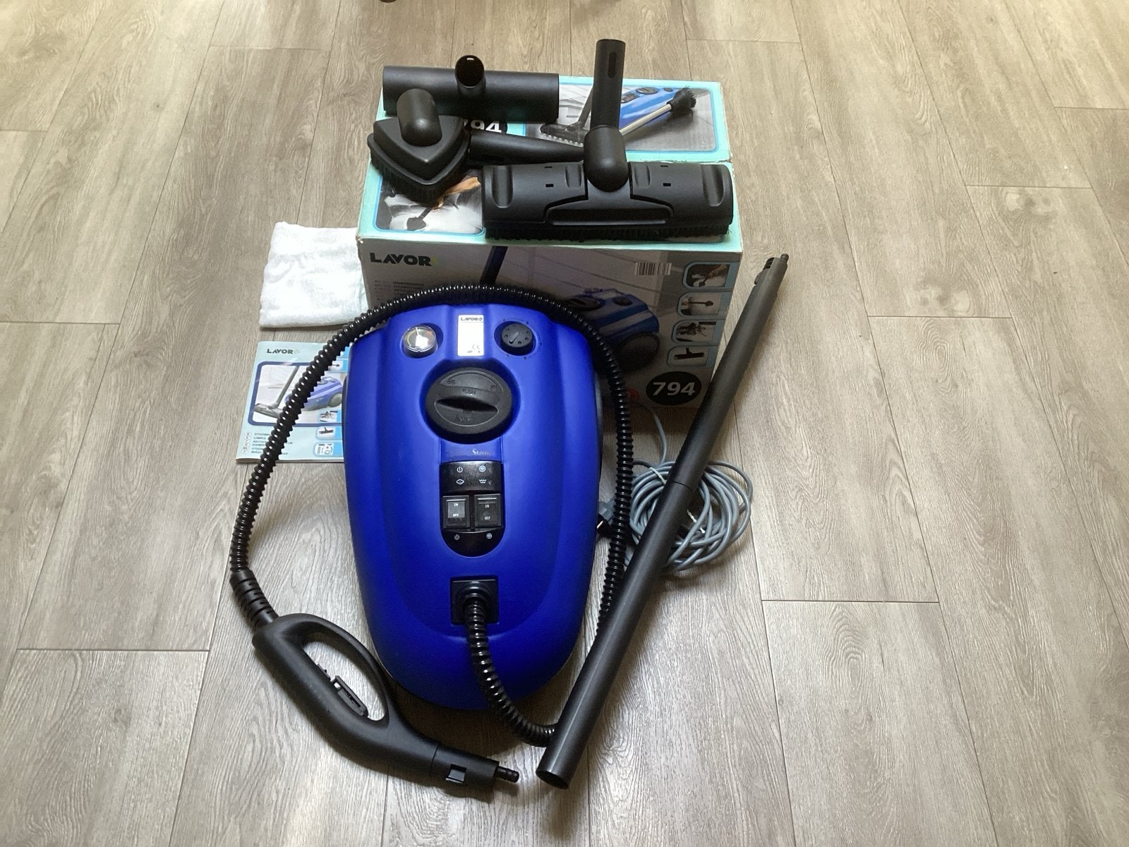Lavor Stoomreiniger 794 - Krachtige Reiniging, Ophalen of Verzenden, Reservoir, Overige merken, Inclusief accessoires