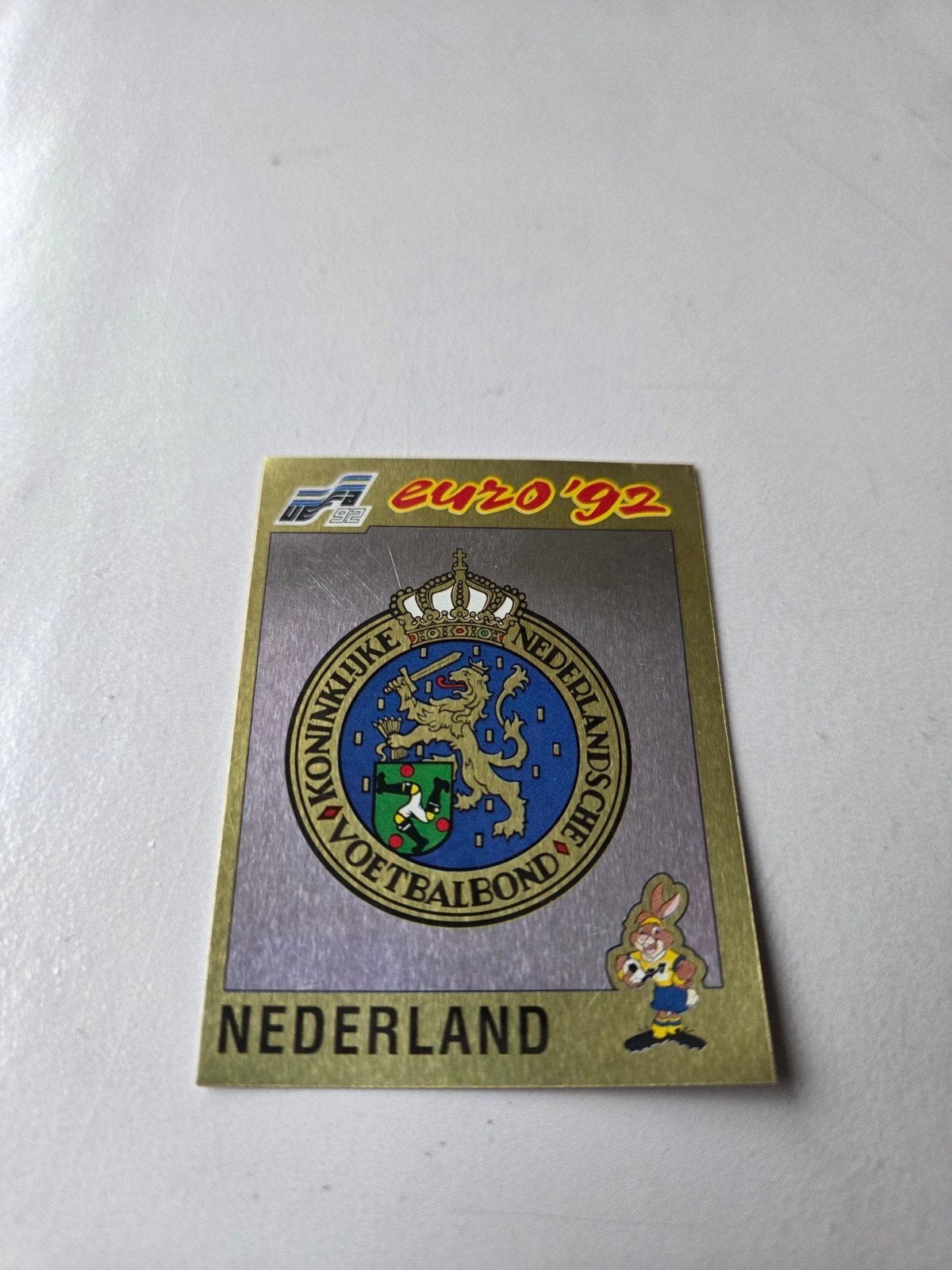 Panini EK 92, Ophalen of Verzenden, Zo goed als nieuw, Sticker