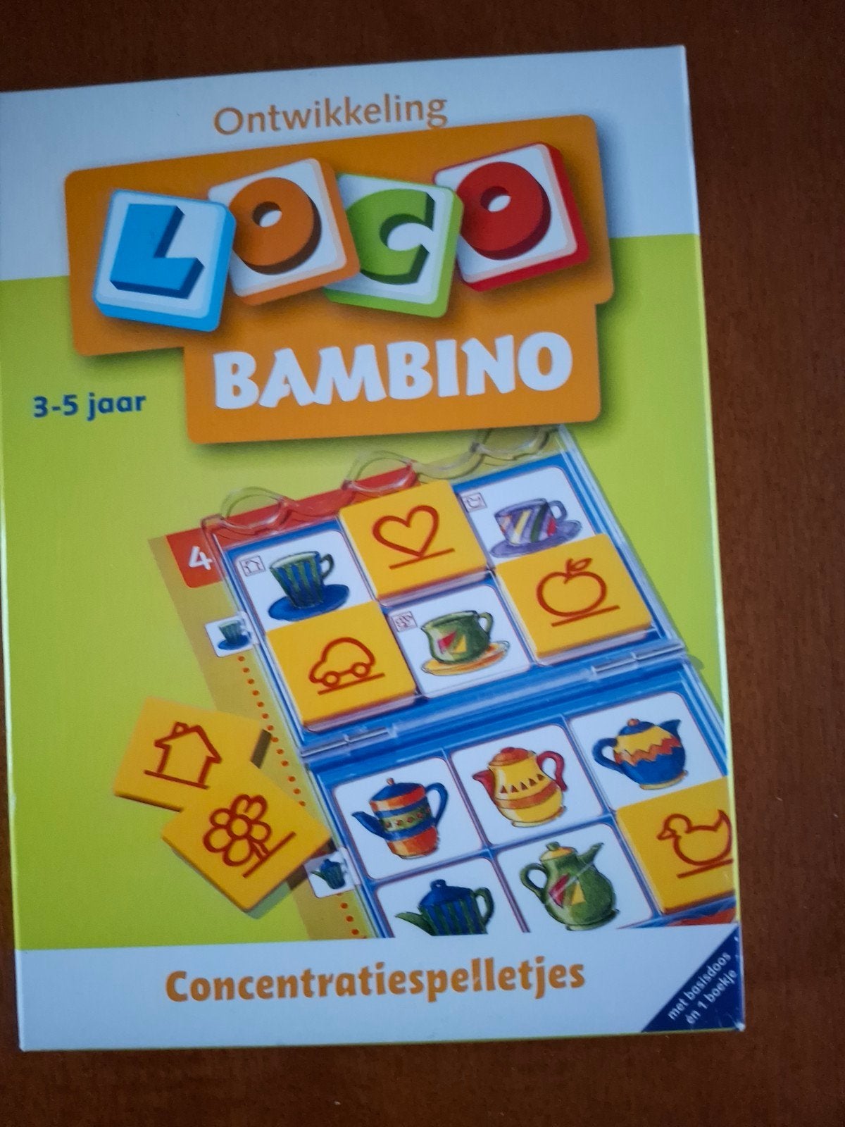 Loco bambino.Boekje: Concentratiespelletjes. In doos., Ophalen of Verzenden