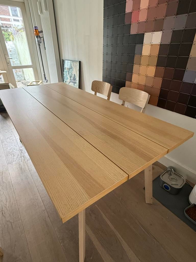 Ikea eettafel ypperlig 200x90, Ophalen, 100 tot 150 cm, 200 cm of meer, Zo goed als nieuw