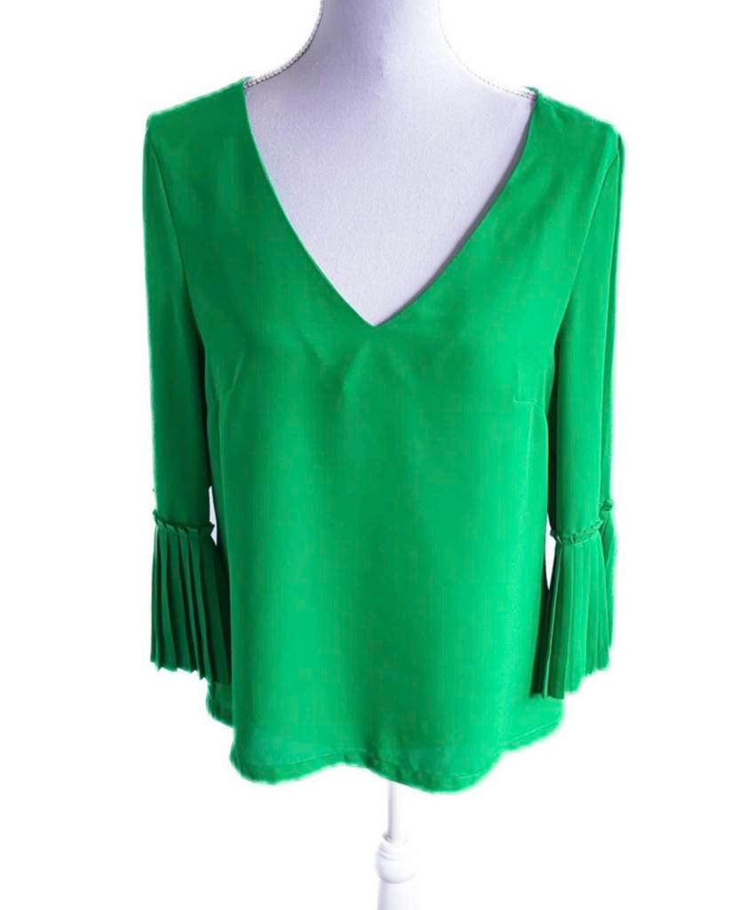 Mooie top van Kocca 38, Kleding | Dames, Tops, Zo goed als nieuw, Maat 38/40 (M), Groen, Lange mouw, Ophalen of Verzenden