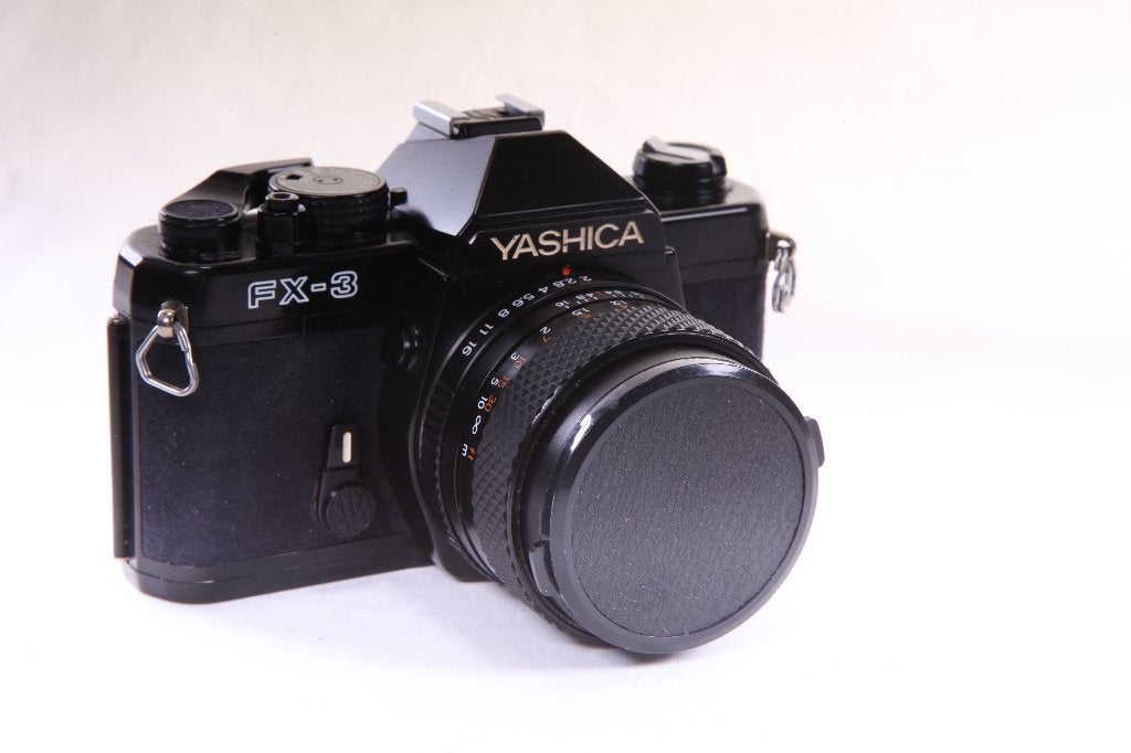 Yashica FX-3 Analoge Kleinbeeld SLR camera, Ophalen of Verzenden, Gebruikt, Spiegelreflex, Overige Merken