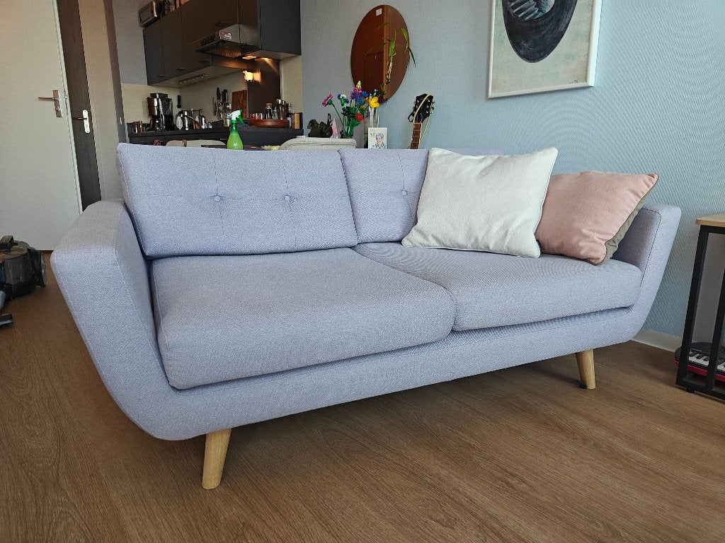 Sofacompany Vera 2-zitsbank, incl 2 kussens, Huis en Inrichting, Banken | Bankstellen, Ophalen, 150 tot 200 cm, Tweepersoons, 75 tot 100 cm