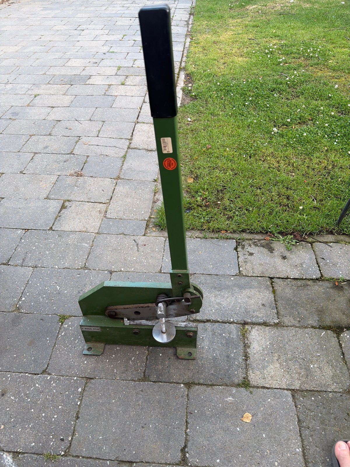 Robuuste Plaatschaar - Ideaal voor Metaalbewerking, Doe-het-zelf en Verbouw, Gereedschap | Handgereedschap, Ophalen, Gebruikt