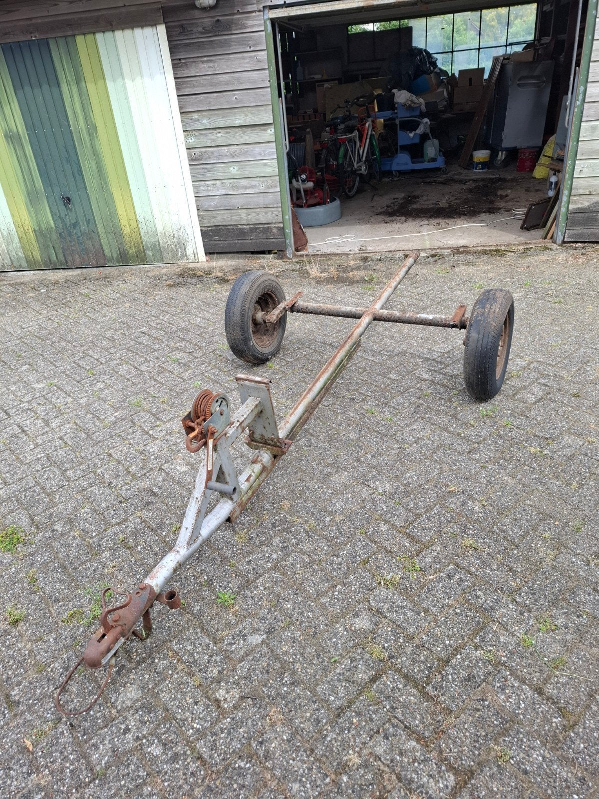 Onderstel aanhanger en spatborden, Auto diversen, Aanhangwagen-onderdelen, Ophalen