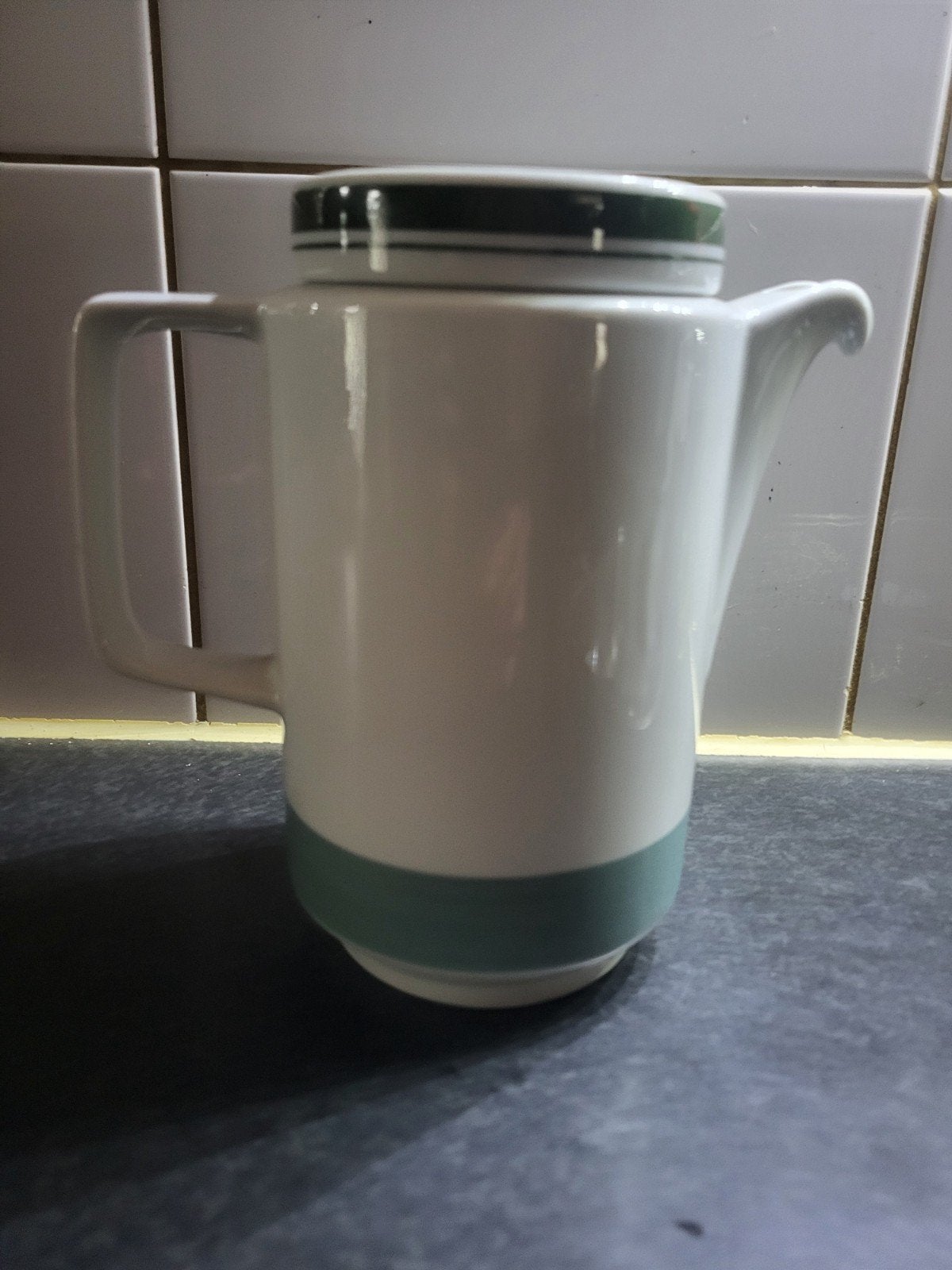 Vintage J.MENAU koffie/theekan - Made in GDR, Antiek en Kunst, Ophalen of Verzenden