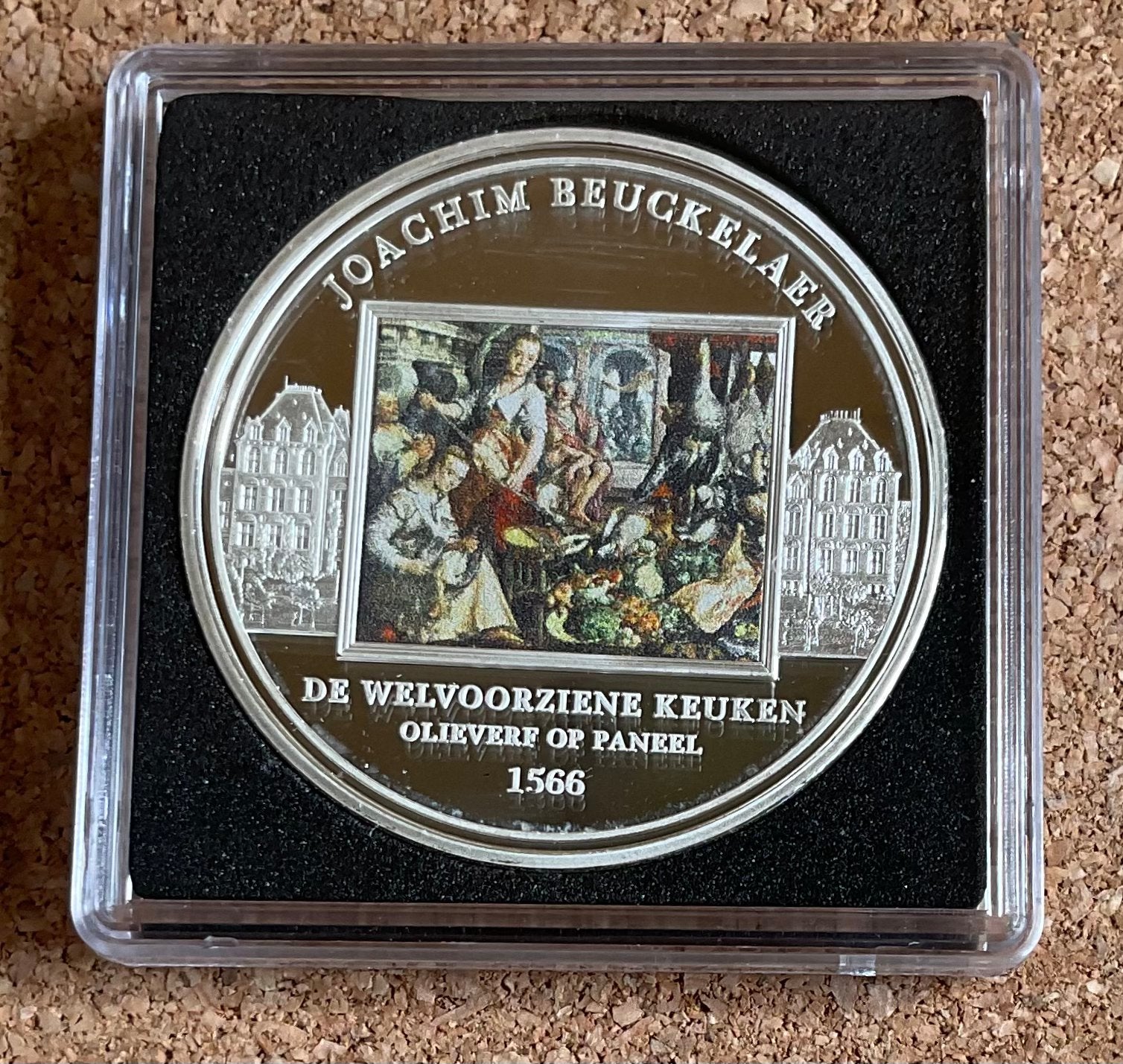 Penning Rijksmuseum Joachim Beuckelaer Welvoorziene Keuken, Ophalen of Verzenden, Overige materialen, Nederland