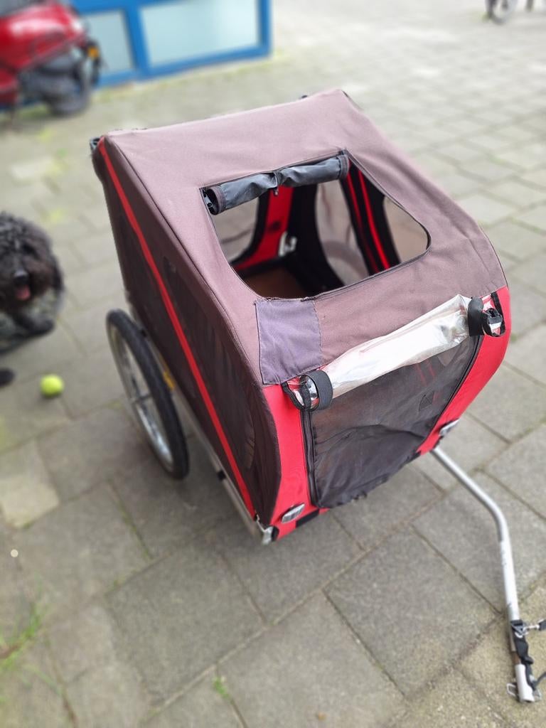 Doggyride fietsaanhanger, Fietsen en Brommers, Fietsaccessoires | Aanhangers en Karren, Ophalen, Gebruikt, 80 kg of meer