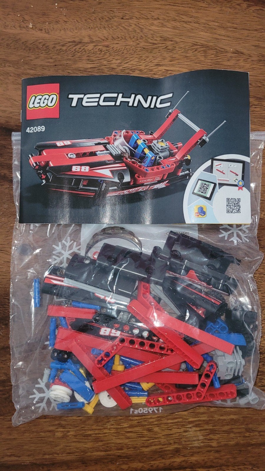 Lego Technic 42089 compleet (zonder doos), Kinderen en Baby's, Speelgoed | Bouwstenen, Zo goed als nieuw, Ophalen of Verzenden