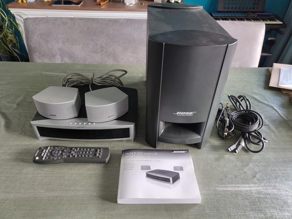 Bose 3-2-1 GS Series III Home Entertainment Systeem, Audio, Tv en Foto, Home Cinema-sets, Gebruikt, 2.1-systeem, 70 watt of meer