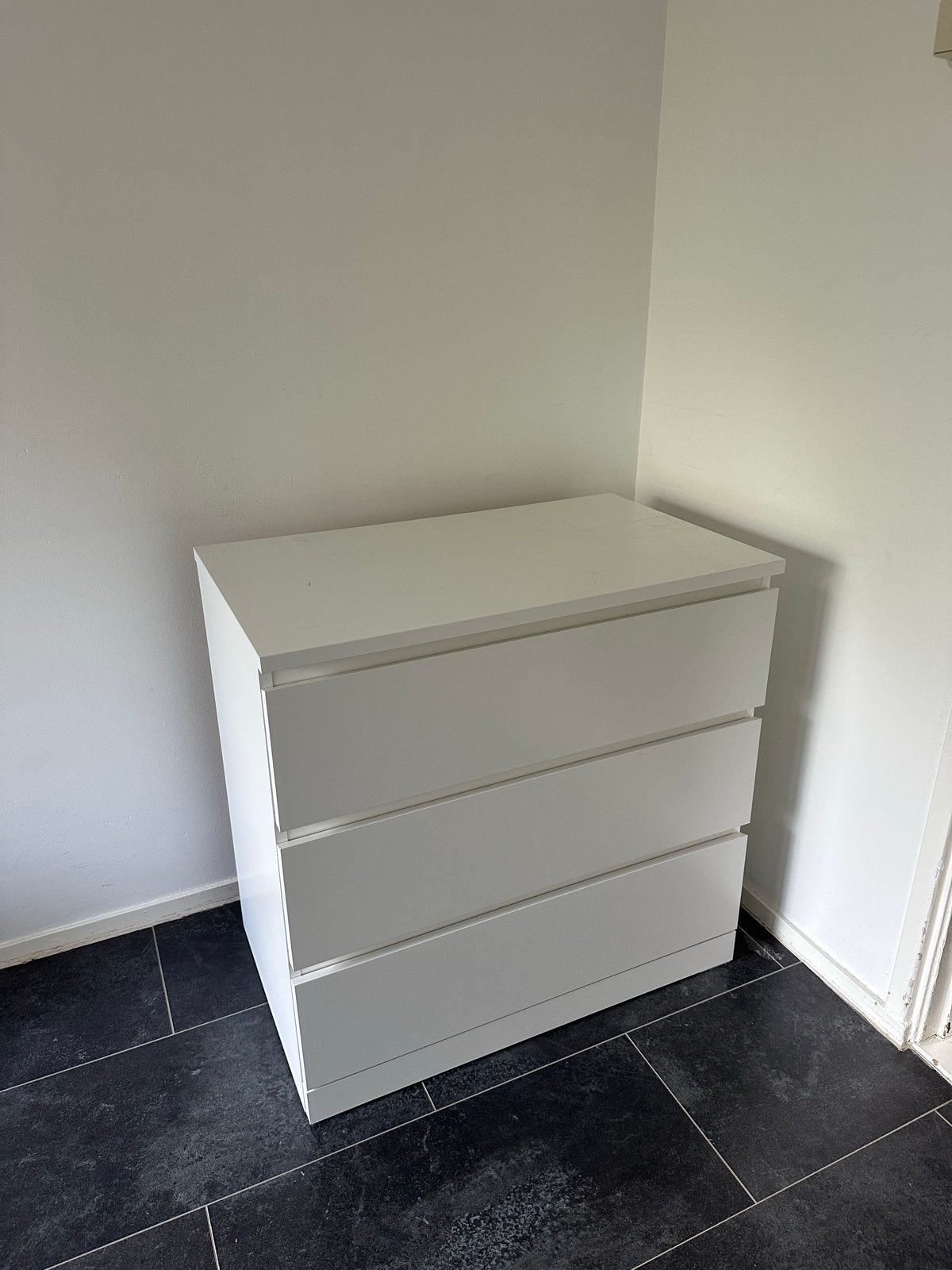 Ikea Malm ladekast - Zo goed als nieuw, Ophalen, 50 tot 100 cm, Zo goed als nieuw, 3 of 4 laden