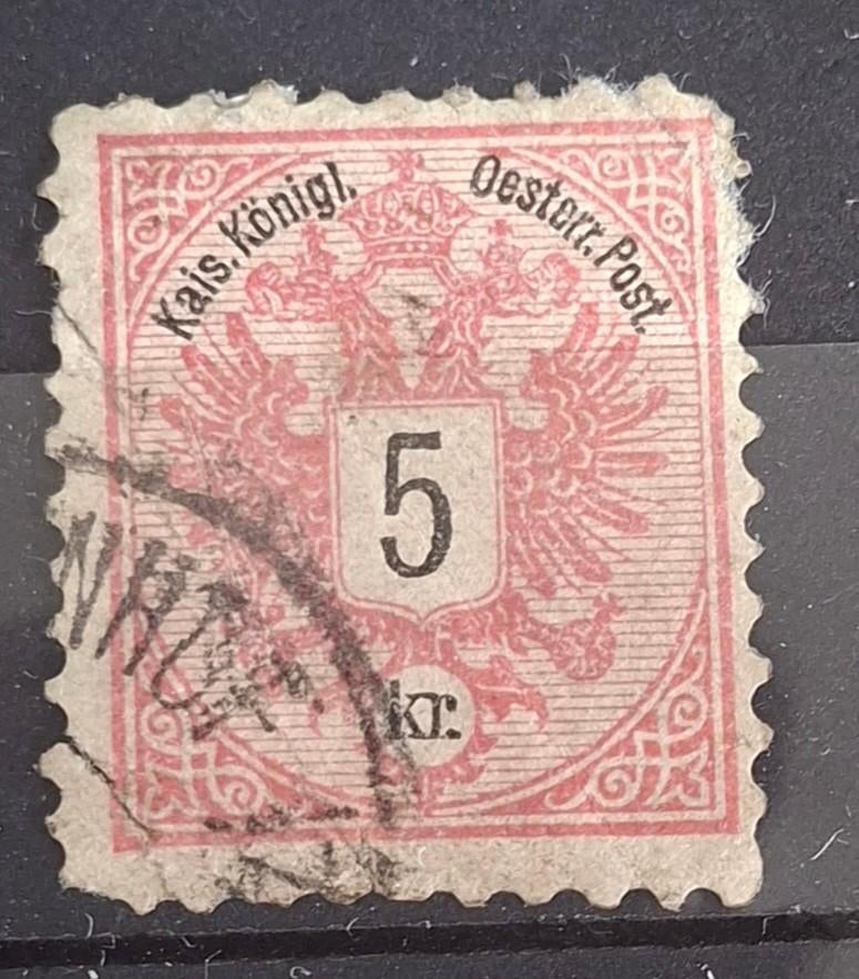 Oostenrijk Postzegel (B1-P4), Ophalen of Verzenden, Gestempeld