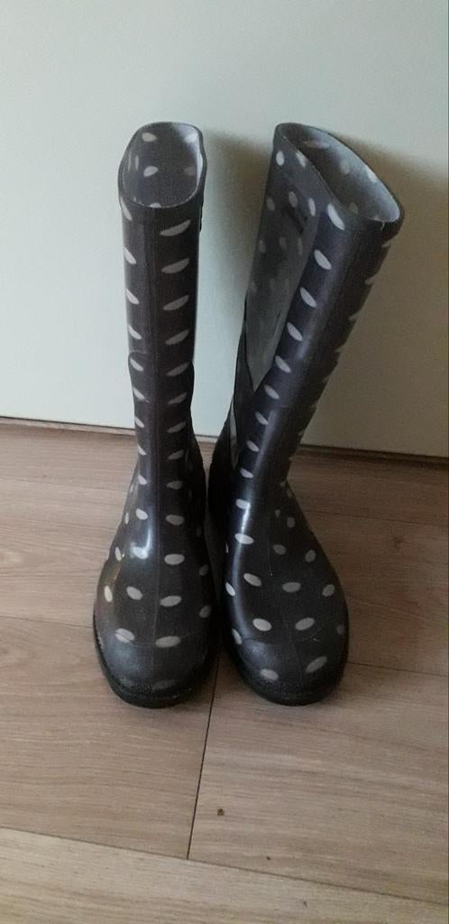 Leuke regenlaarzen met stippen, Ophalen of Verzenden, Nieuw, Grijs, Regenlaarzen