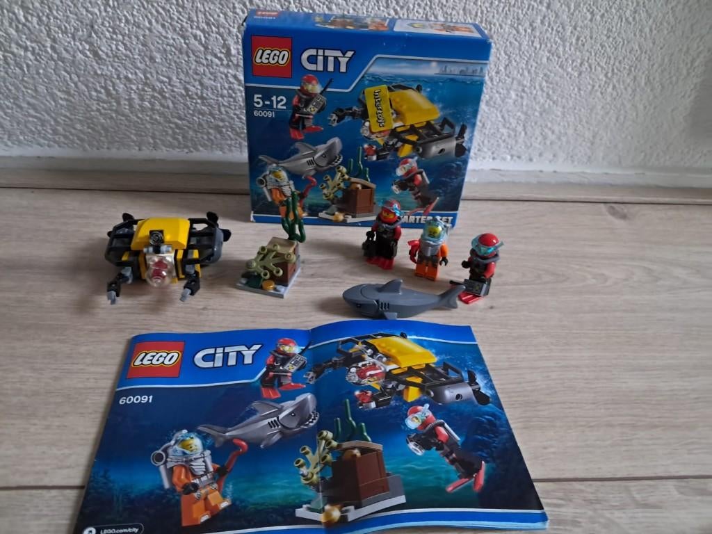 LEGO city Deep Sea Starter Set 60091, City, Lego, Ophalen of Verzenden, Zo goed als nieuw
