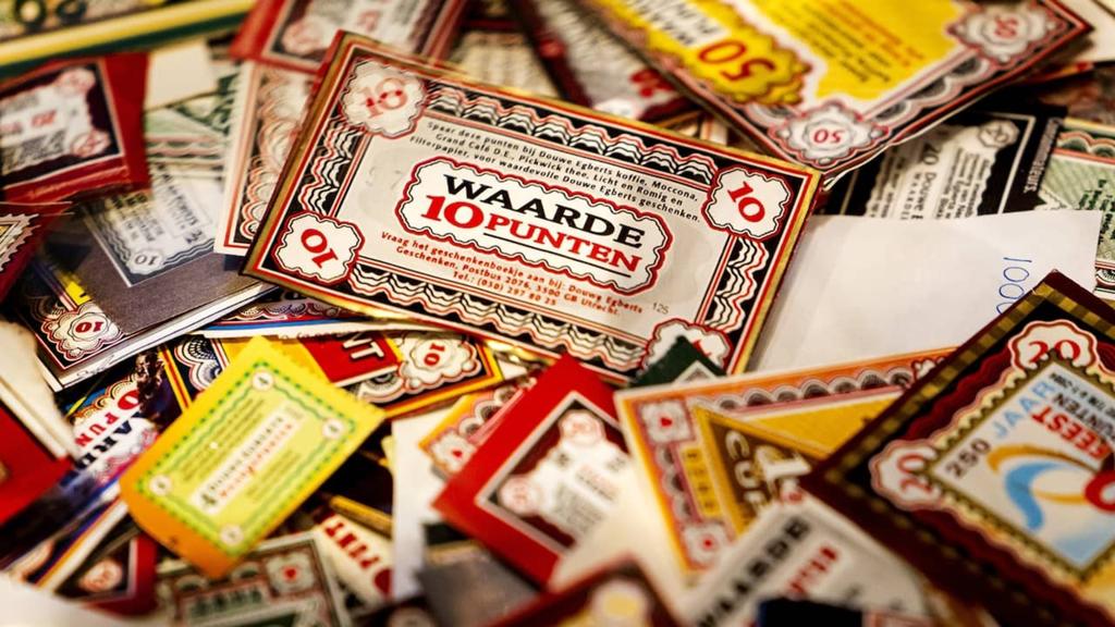 Douwe egberts punten gezocht!, Ophalen, Zo goed als nieuw