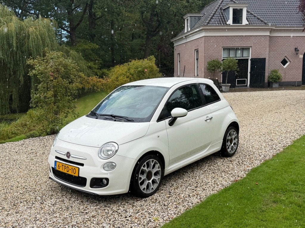 Fiat 500 500S TwinAir NL-auto 2e eigenaar #STOER, Voorwielaandrijving, Origineel Nederlands, Bedrijf, Handgeschakeld