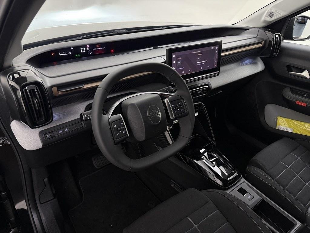 Citroen C3 Aircross 1.2 Hybrid automaat 145pk Plus Camera/4S, Stof, Euro 6, 1199 cc, Zwart
