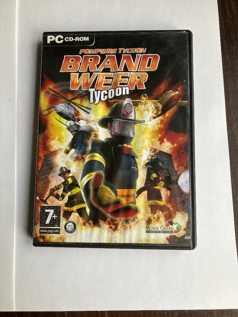 brandweer tycoon (2CD) pc game, Spelcomputers en Games, 1 speler, Ophalen of Verzenden, Zo goed als nieuw, Vanaf 3 jaar