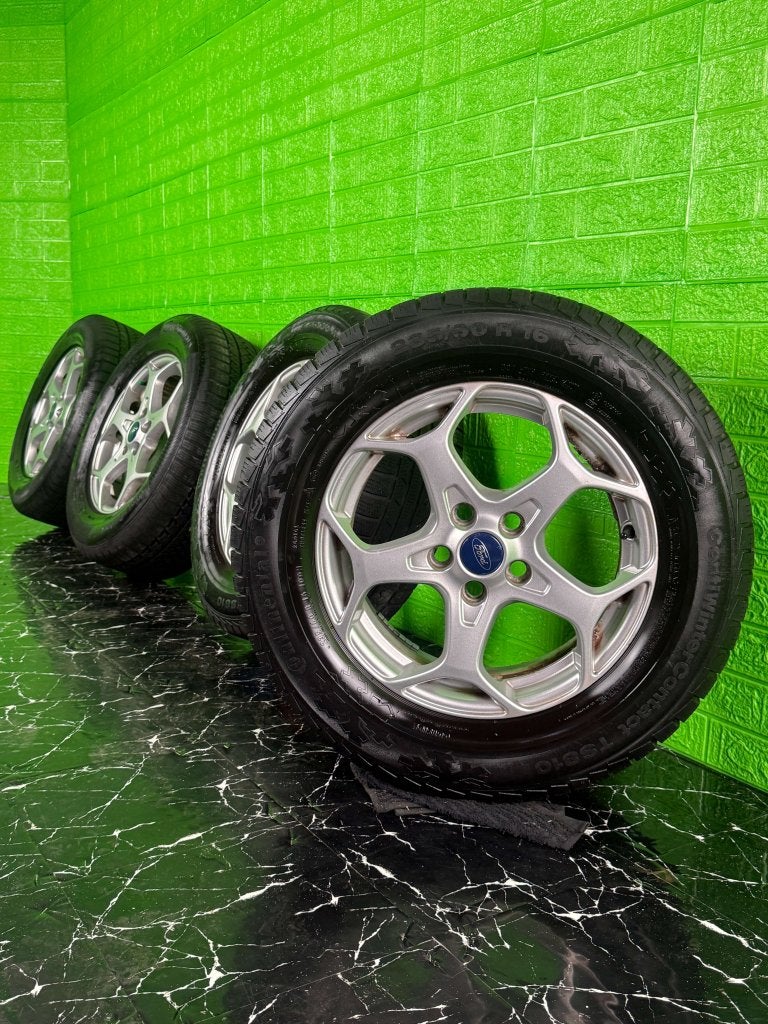 Originele Ford Mondeo Wagon velgen 16" 5x108 winterset, Auto-onderdelen, Banden en Velgen, Niet ingevuld, Gebruikt, 16 inch, Banden en Velgen