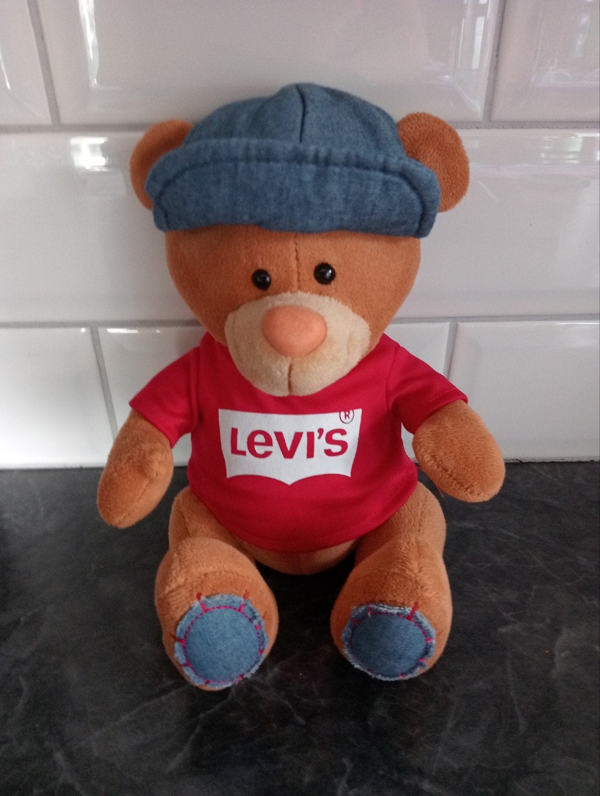Levi's beer 21cm groot        nr11, Verzamelen, Ophalen, Zo goed als nieuw