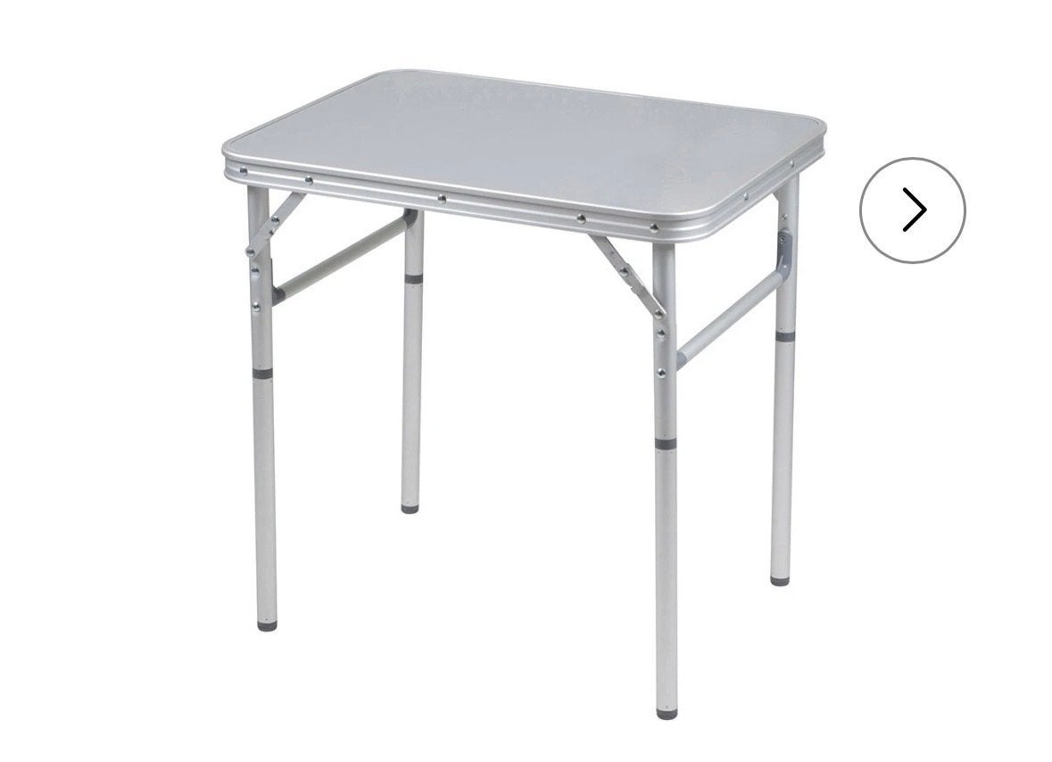Compacte Campingtafel 75x55cm - Ideaal voor onderweg, Ophalen, Gebruikt, Campingtafel