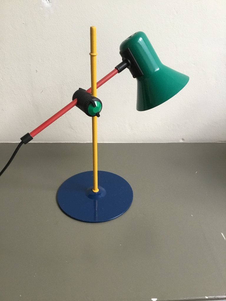 Veneta lumi italy lamp, Ophalen of Verzenden, Gebruikt, Metaal, Minder dan 50 cm