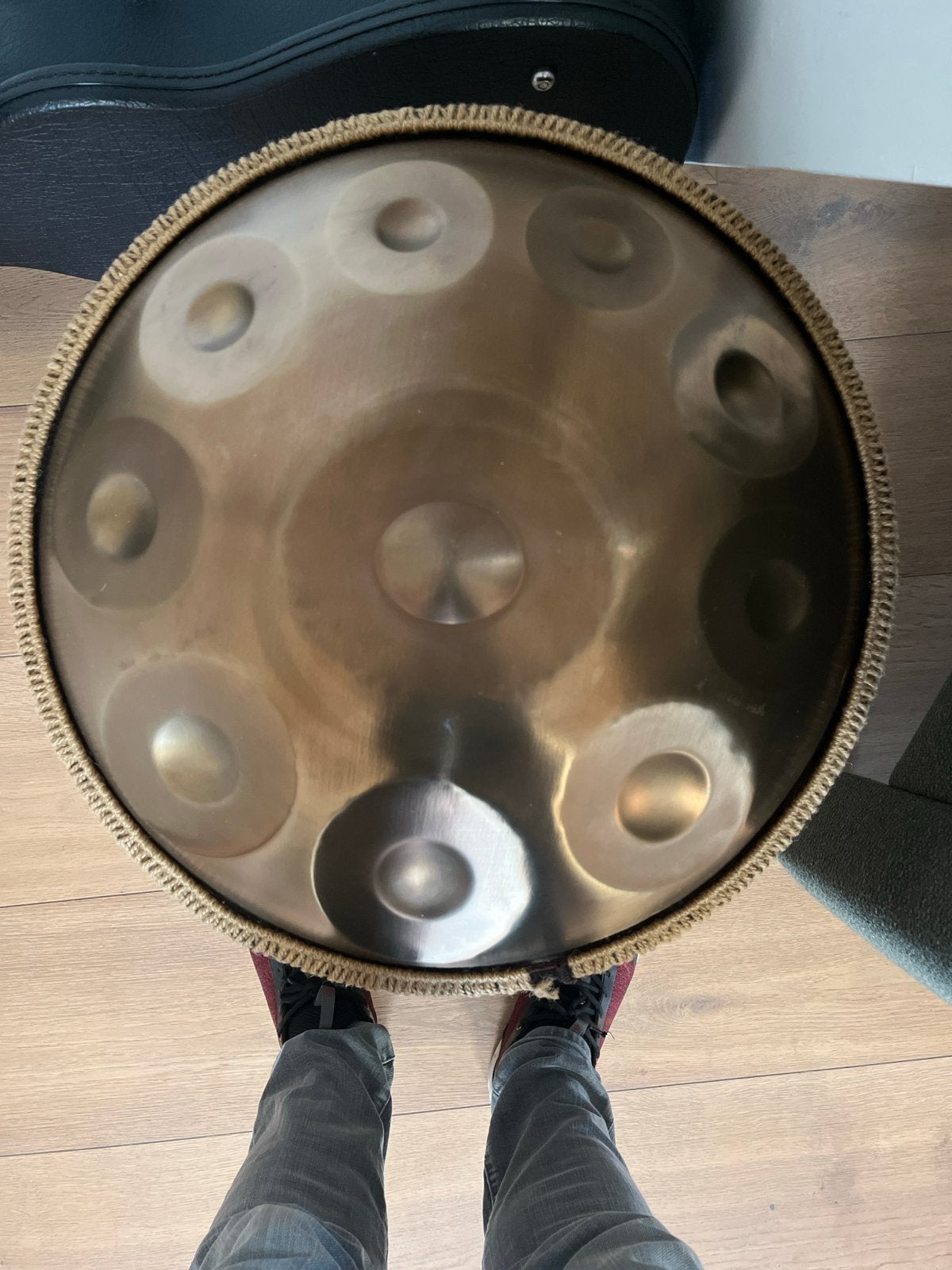 Handpan D-Kurd 10, Ophalen, Gebruikt