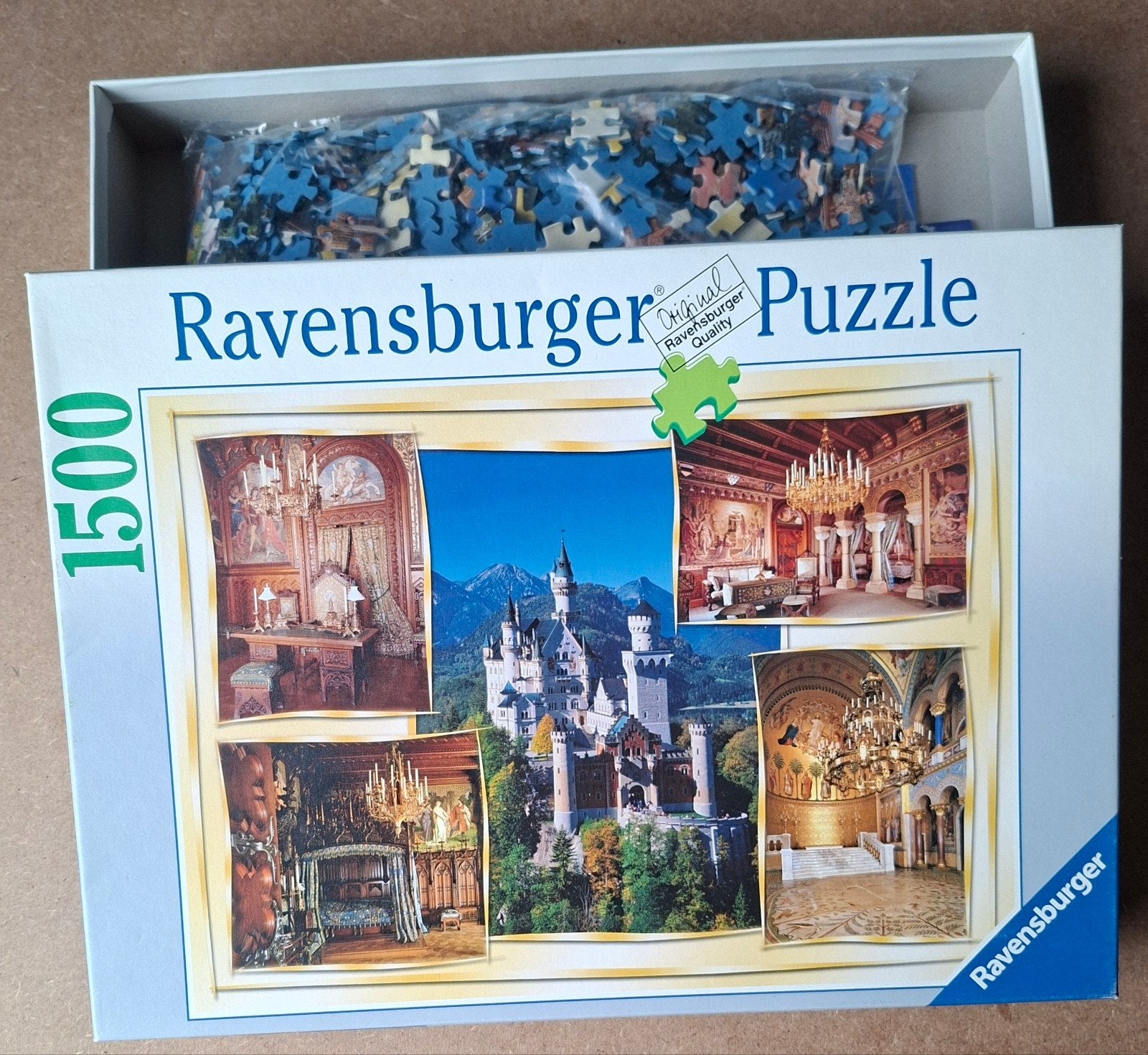 Legpuzzel ravensburger 1500st, Ophalen of Verzenden, 500 t/m 1500 stukjes, Gebruikt
