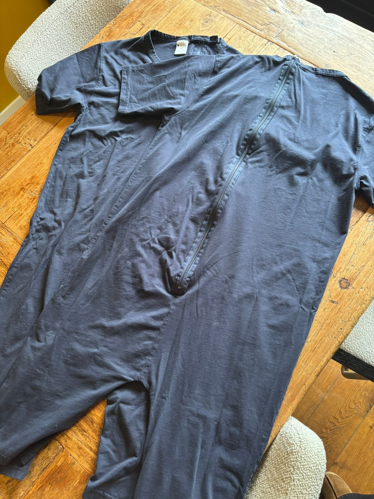 2x nieuw Plukpak Onesie Pyjama Comfort&Care Apparel rugrits, Ophalen of Verzenden, Nieuw, Maat 46/48 (XL) of groter