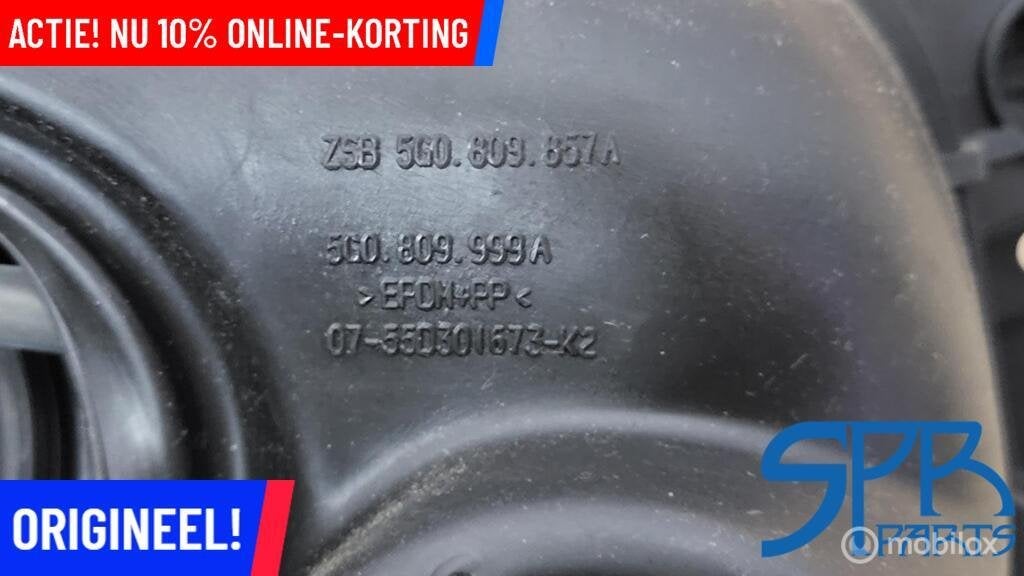 Tankklep MECHANISME TANKDOP TDI ADBLUE Golf 7 VII 5G0809857B, Gebruikt, Volkswagen, Ophalen of Verzenden