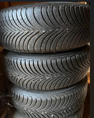 winterbanden op velg 4x Michelin Alpin 5, Ophalen, Gebruikt