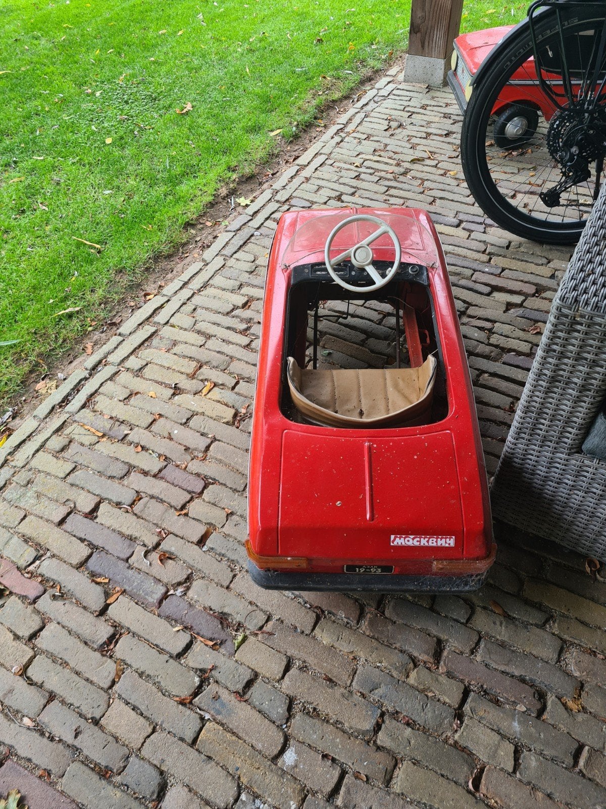 Moskvich Trapauto - Goed Mechanisme, Goede Staat, Ophalen, Gebruikt