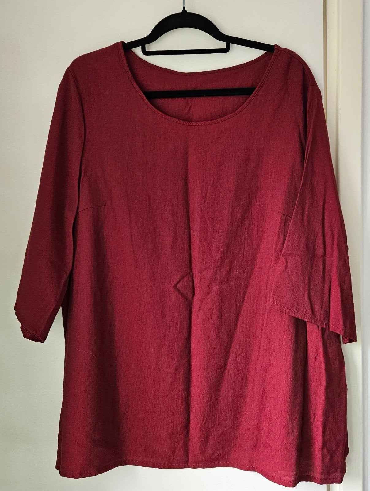 Nieuwe blouse mt.52, Kleding | Dames, Ophalen of Verzenden, Nieuw, Rood, Blouse of Tuniek