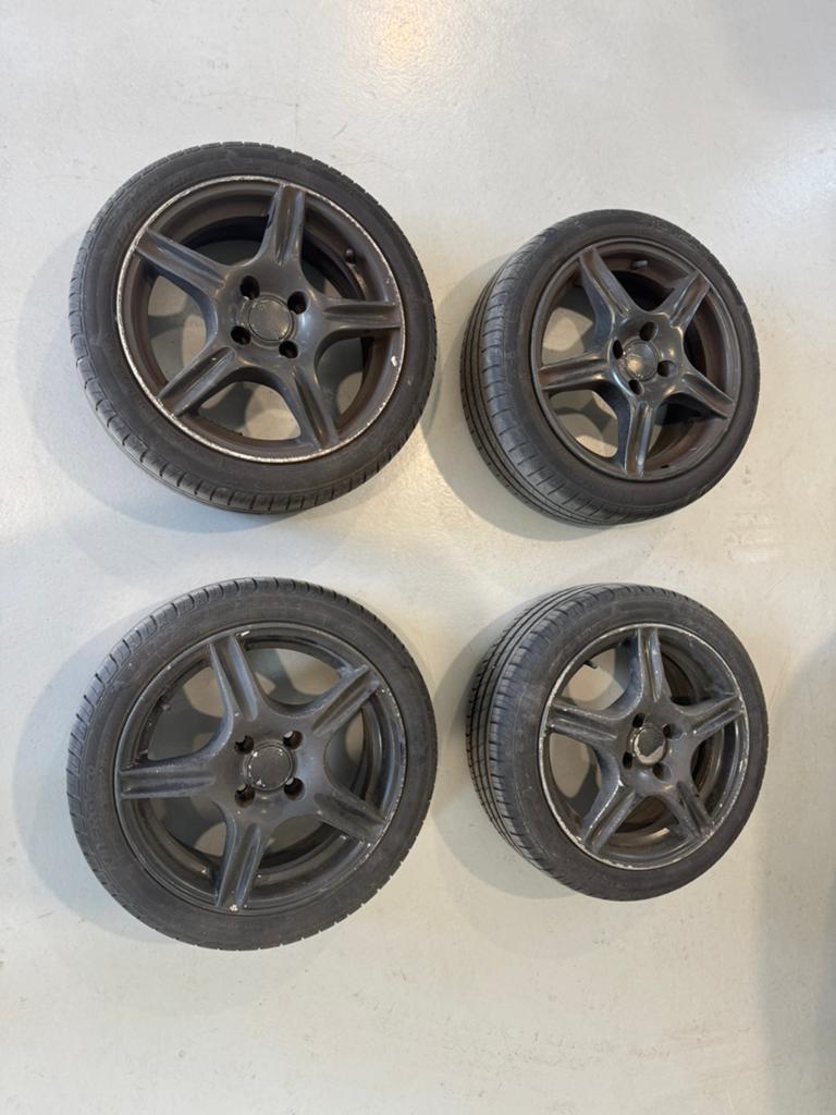 Wielset 15 inch toyota Aygo, Citroen C1, Peugeot 107, Ophalen