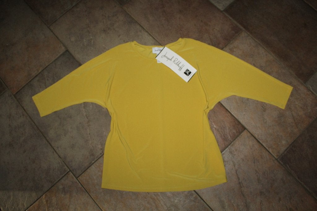 Joseph Ribkoff chique geel losvallend tuniek mt 38/40, Maat 38/40 (M), Verzenden, ., Geel