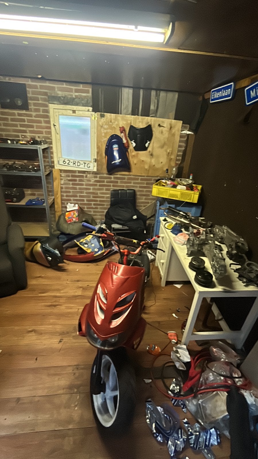 Aprillia sr50 (70cc project