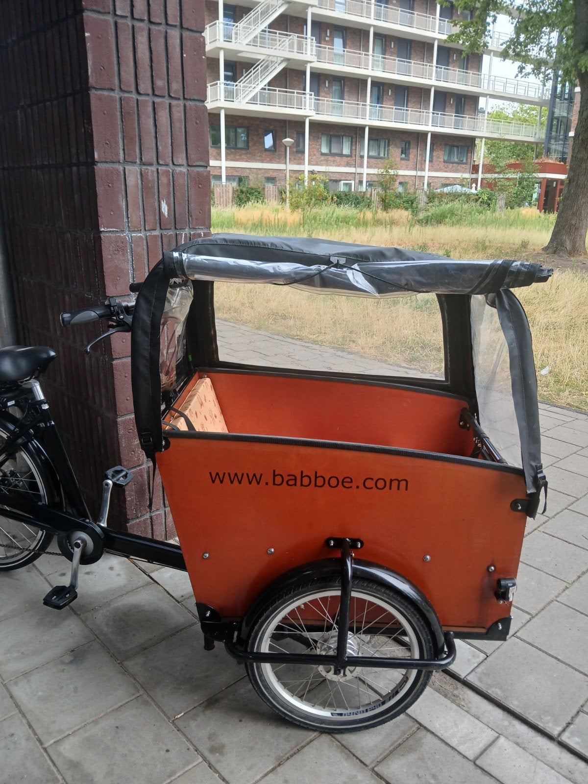 Bakfiets Electrisch met huif, Ophalen of Verzenden