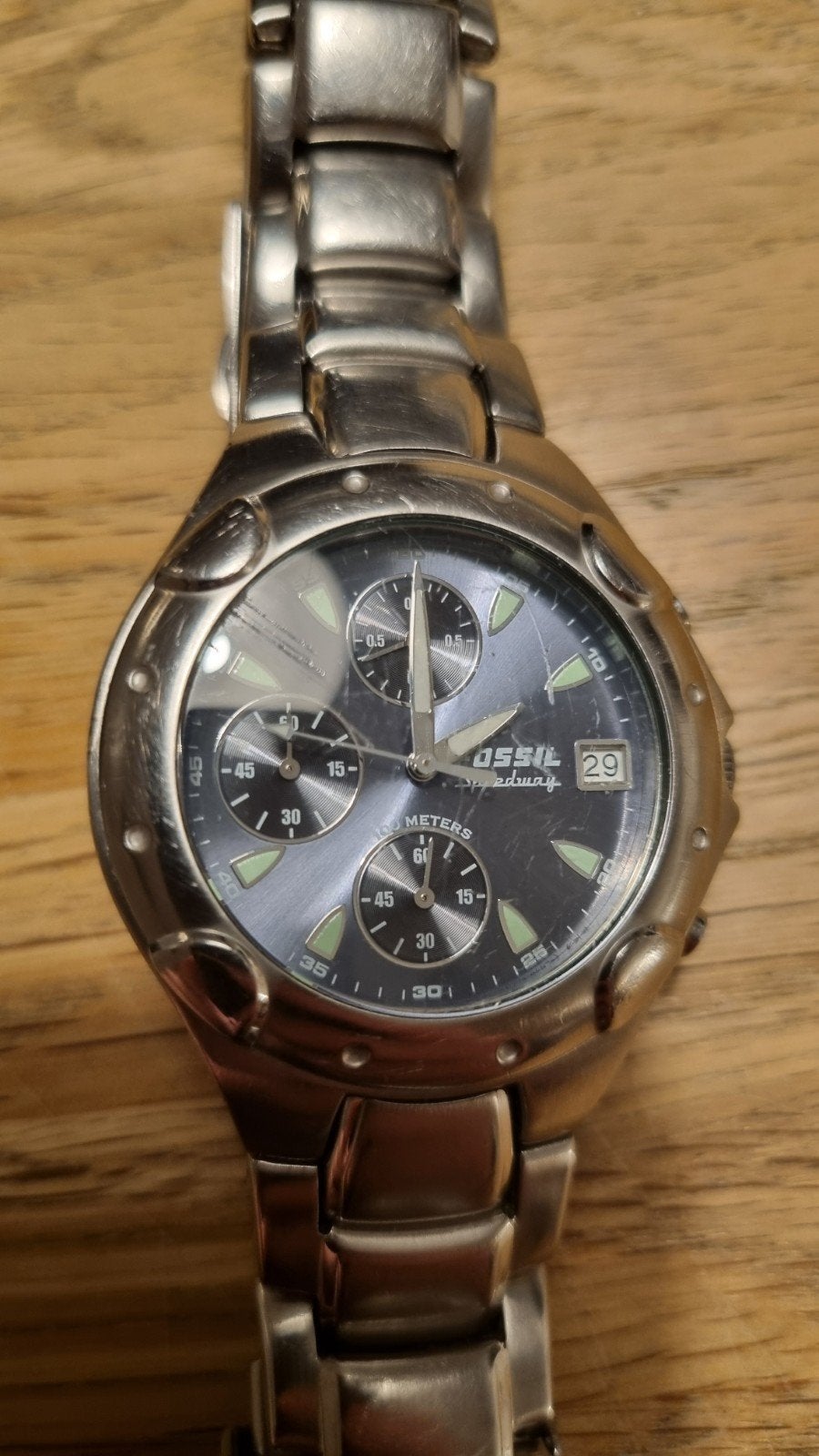 Fossil Blue, Overige merken, Staal, Gebruikt, Staal