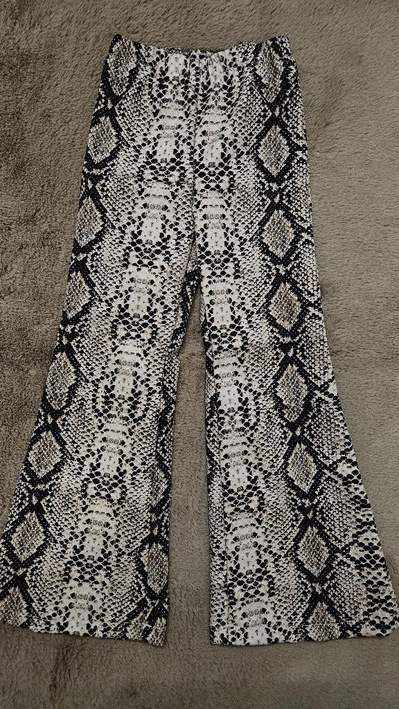 flarepants slangenprint, Broek, Meisje, Nieuw, Ophalen of Verzenden