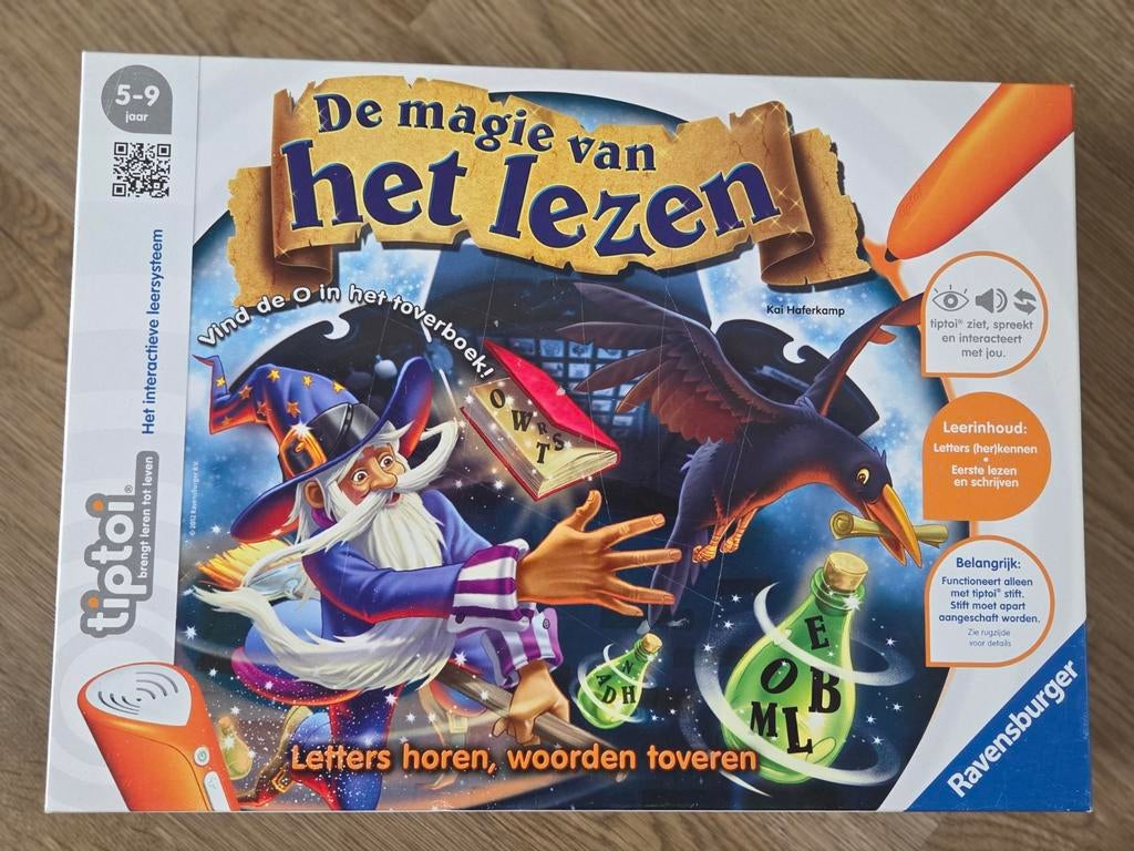 Tiptoi De Magie van het Lezen - Interactief Leersysteem, Kinderen en Baby's, Speelgoed | Educatief en Creatief, Ophalen of Verzenden