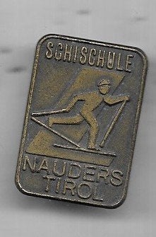 SKIEEN TIROL BROCHE SPELD, Verzamelen, Speldjes, Pins en Buttons, Ophalen of Verzenden, Gebruikt, Stad of Land, Speldje of Pin