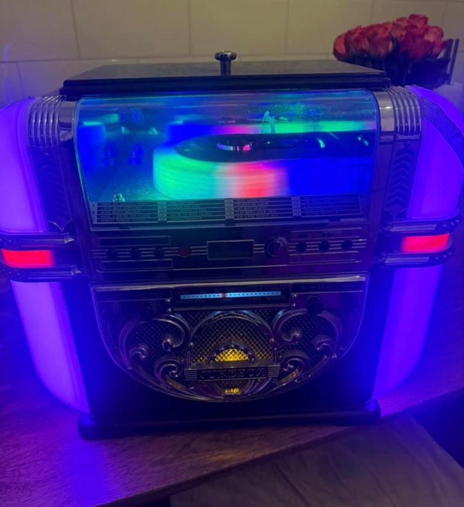 Jukebox Ricatech Retro, Ophalen, Zo goed als nieuw