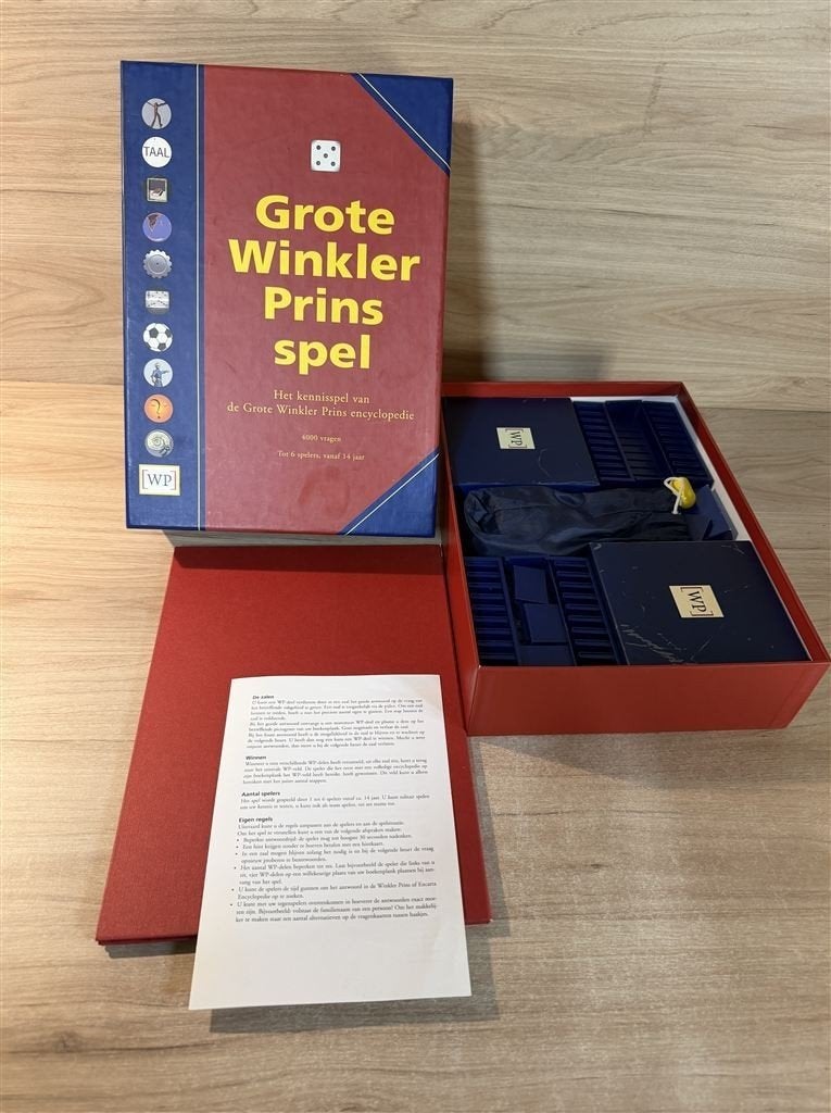 grote winkler prins spel - s6868, Hobby en Vrije tijd, Gezelschapsspellen | Bordspellen, Verzenden, Zo goed als nieuw