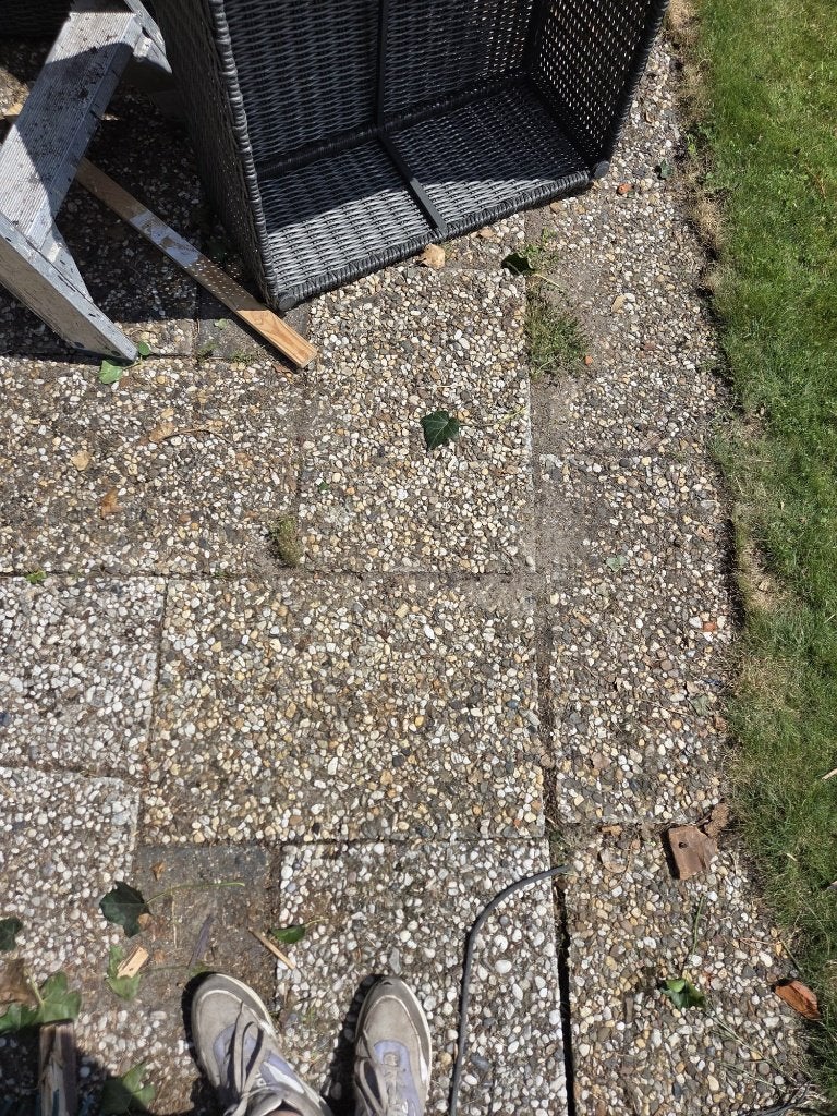 grindtegels, Tuin en Terras, Ophalen, Gebruikt, Grind, Terrastegels