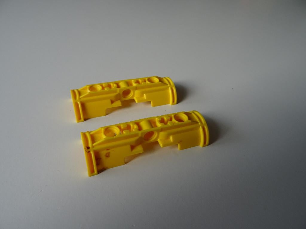 2 technic Lego pneumatic cylinder bracket, Lego, Ophalen of Verzenden, Zo goed als nieuw, Technic