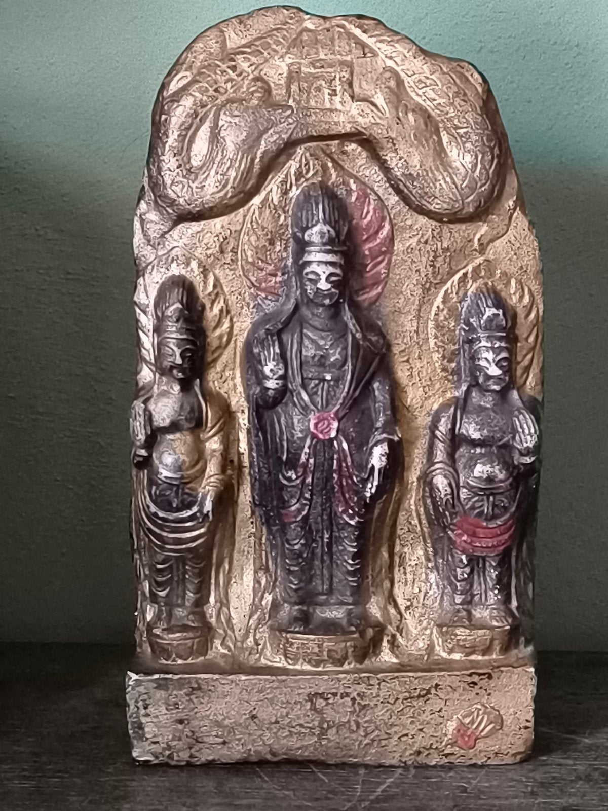 Antiek Chinees sculptuur hardsteen Quanyin, Verzenden