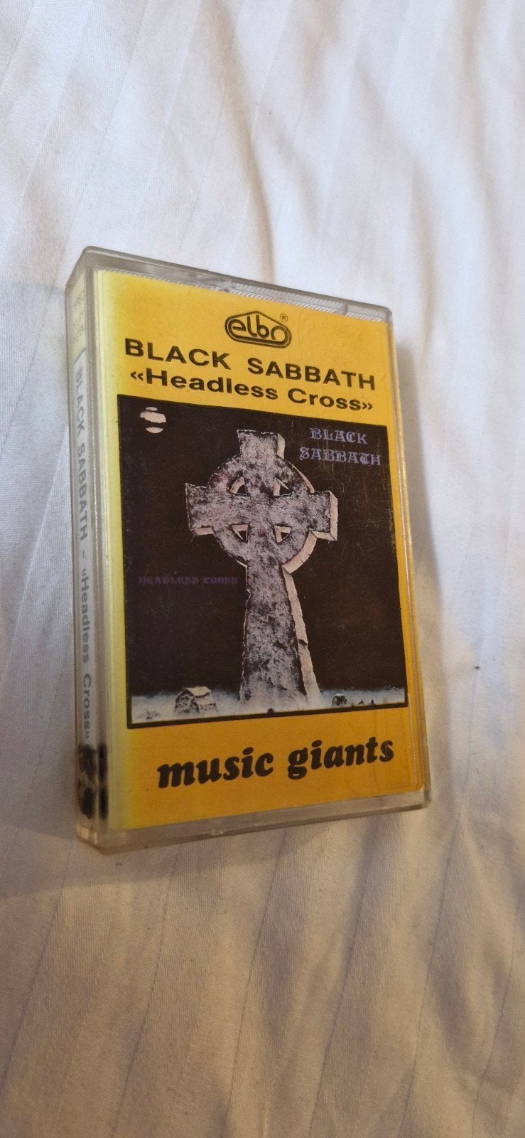 Black Sabbath-Headless Cross Cassette Polen Rare Elbo Record, Gebruikt, 1 bandje, Ophalen of Verzenden, Origineel
