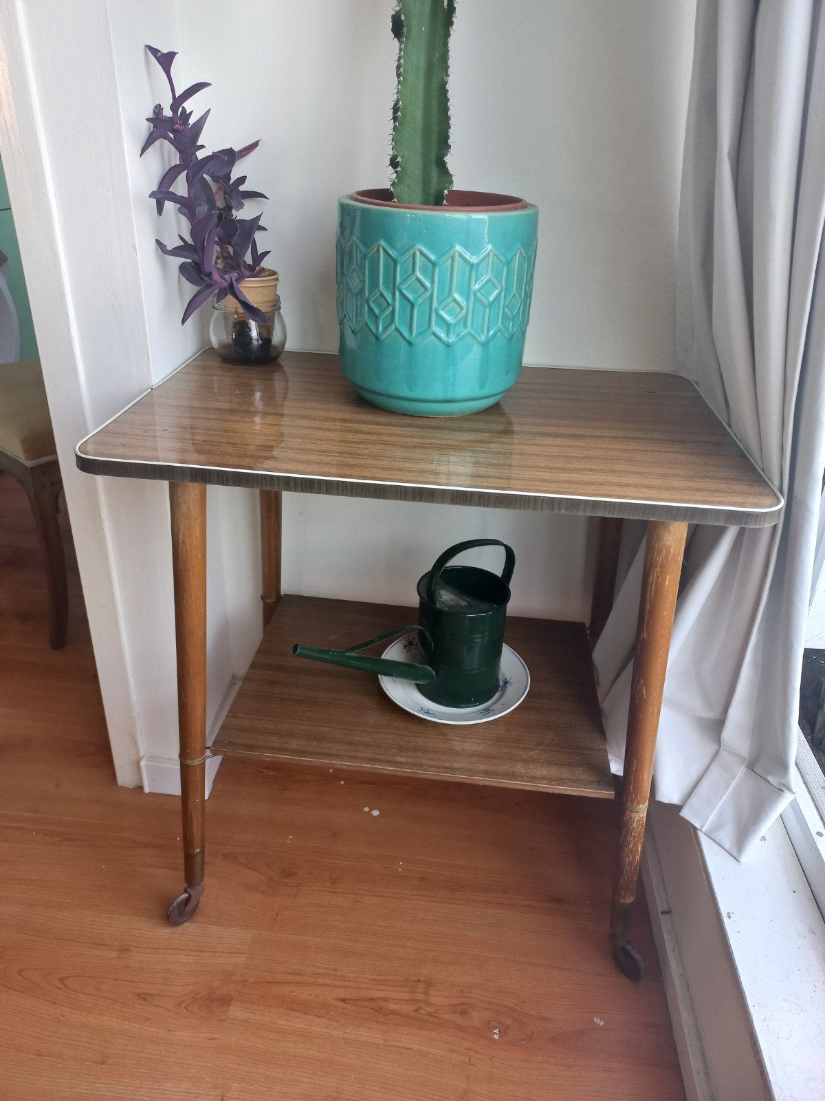 Vintage theekar, Ophalen, Gebruikt, 50 tot 100 cm, 25 tot 50 cm