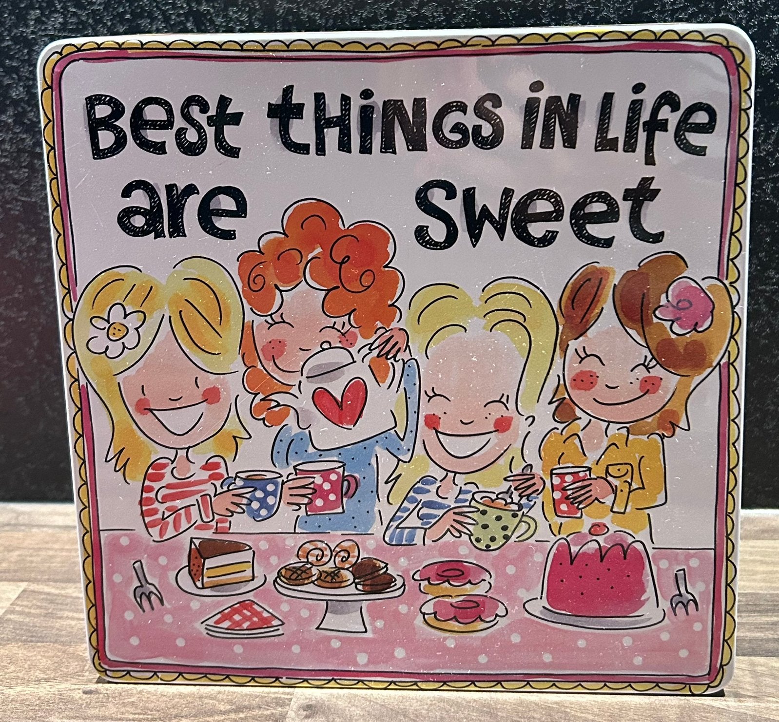 Koekblik Blond Amsterdam, Ophalen, Zo goed als nieuw, Aardewerk
