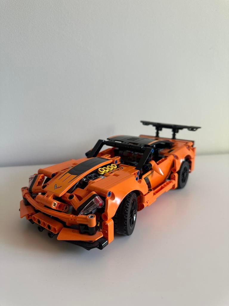 LEGO Technic 42093 Chevrolet Corvette ZR1, Ophalen, Lego, Compleet, Zo goed als nieuw
